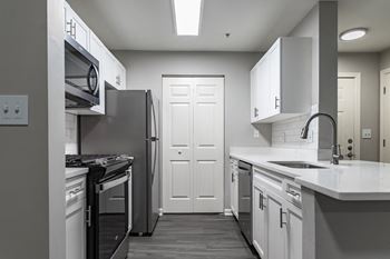 Well- appointed gourmet kitchens